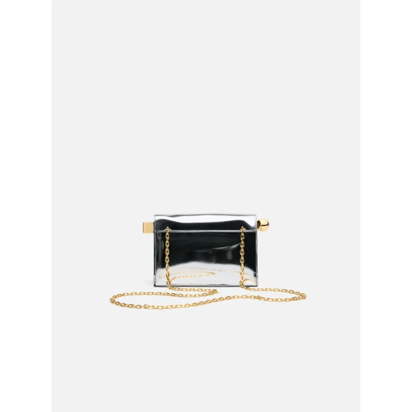 silver clutch