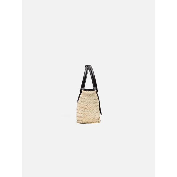 black Jacquemus tote bag