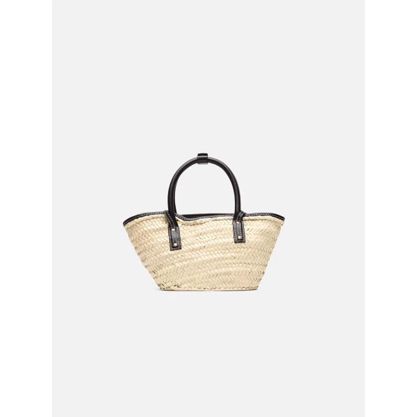 black tote bag