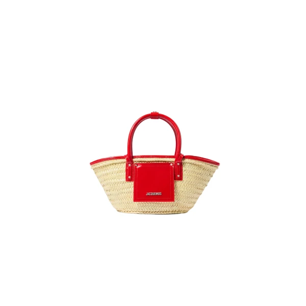 The Small Soli Basket in Red