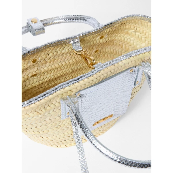 raffia tote bag