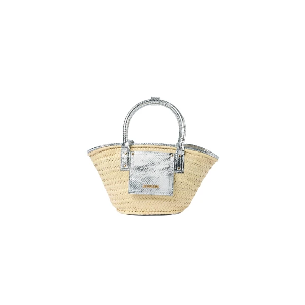 The Small Soli Basket in Silver