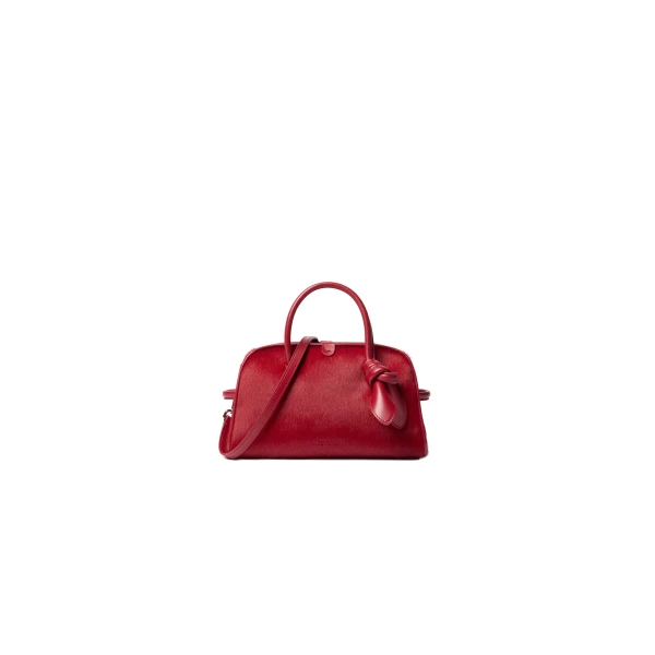 The Small Turismo Bag in Dark Red