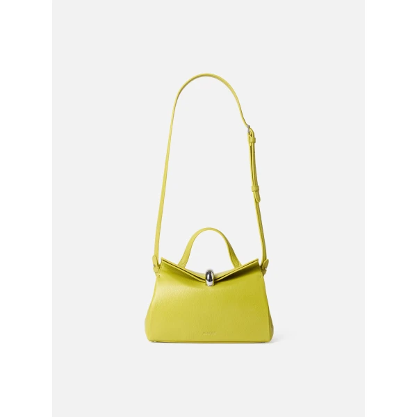 goat leather shoulder bag
