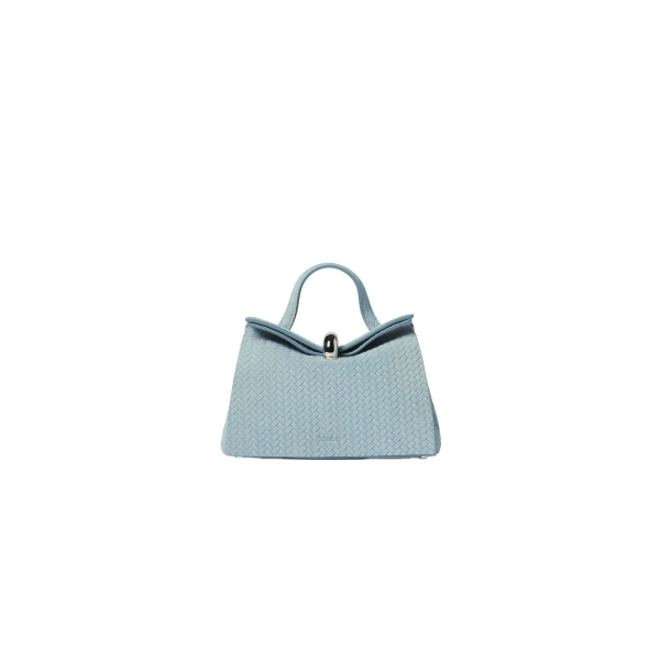 The Small Valerie Bag in Blue Grey