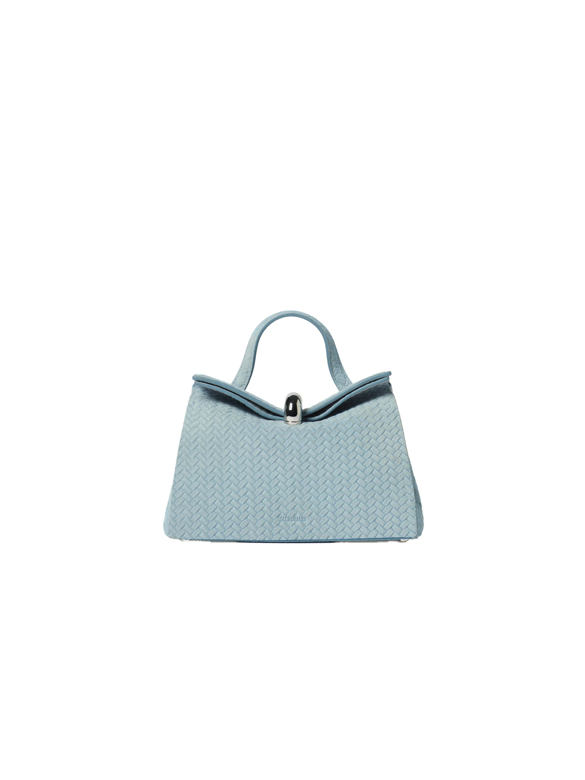 Jacquemus The Small Valerie Bag in Blue Grey Jacquemus The Small Valerie Bag in Blue Grey | Shoulder & Crossbody Bags | Coveti