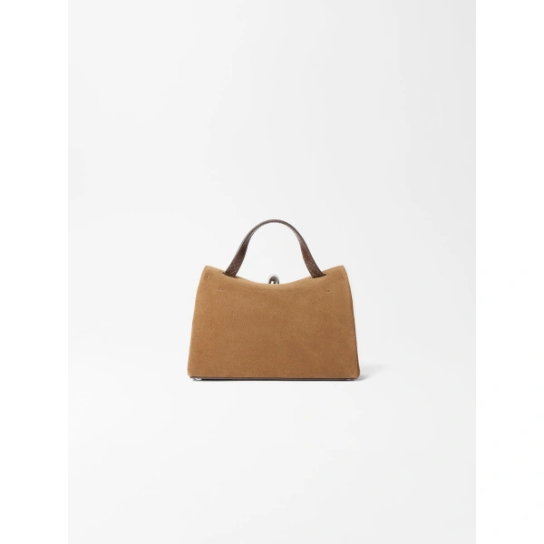 Jacquemus The Small Valerie Bag in Brown and Brown | Shoulder & Crossbody Bags | Coveti