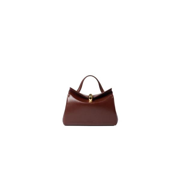 The Small Valerie Bag in Brown