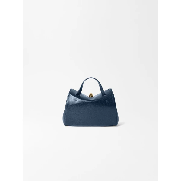 blue shoulder bag