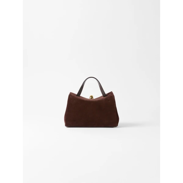 brown shoulder bag