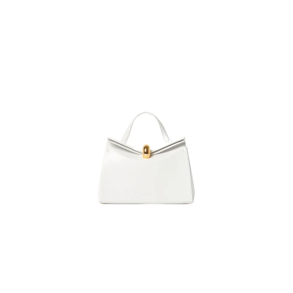 The Small Valerie Bag in White