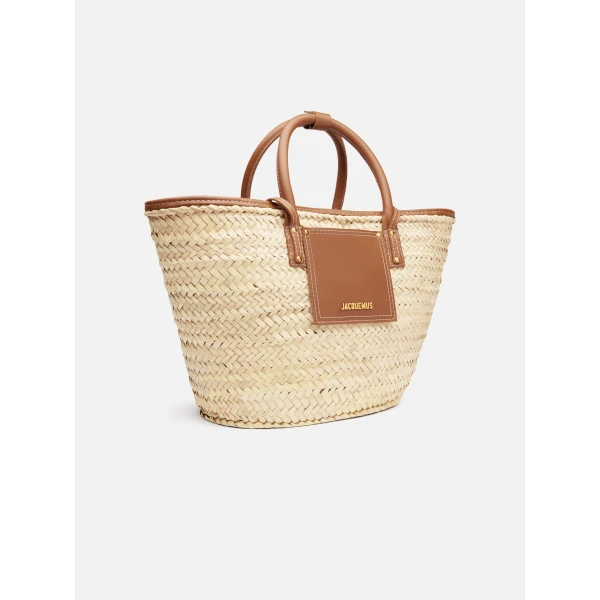 light brown Jacquemus tote bag