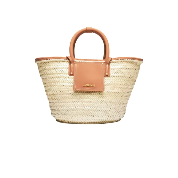 The Soli Basket in Light Brown