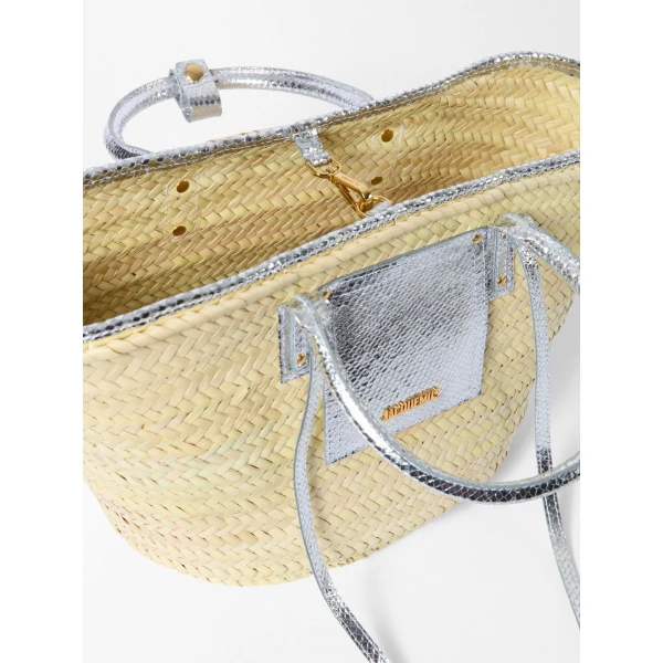 raffia tote bag