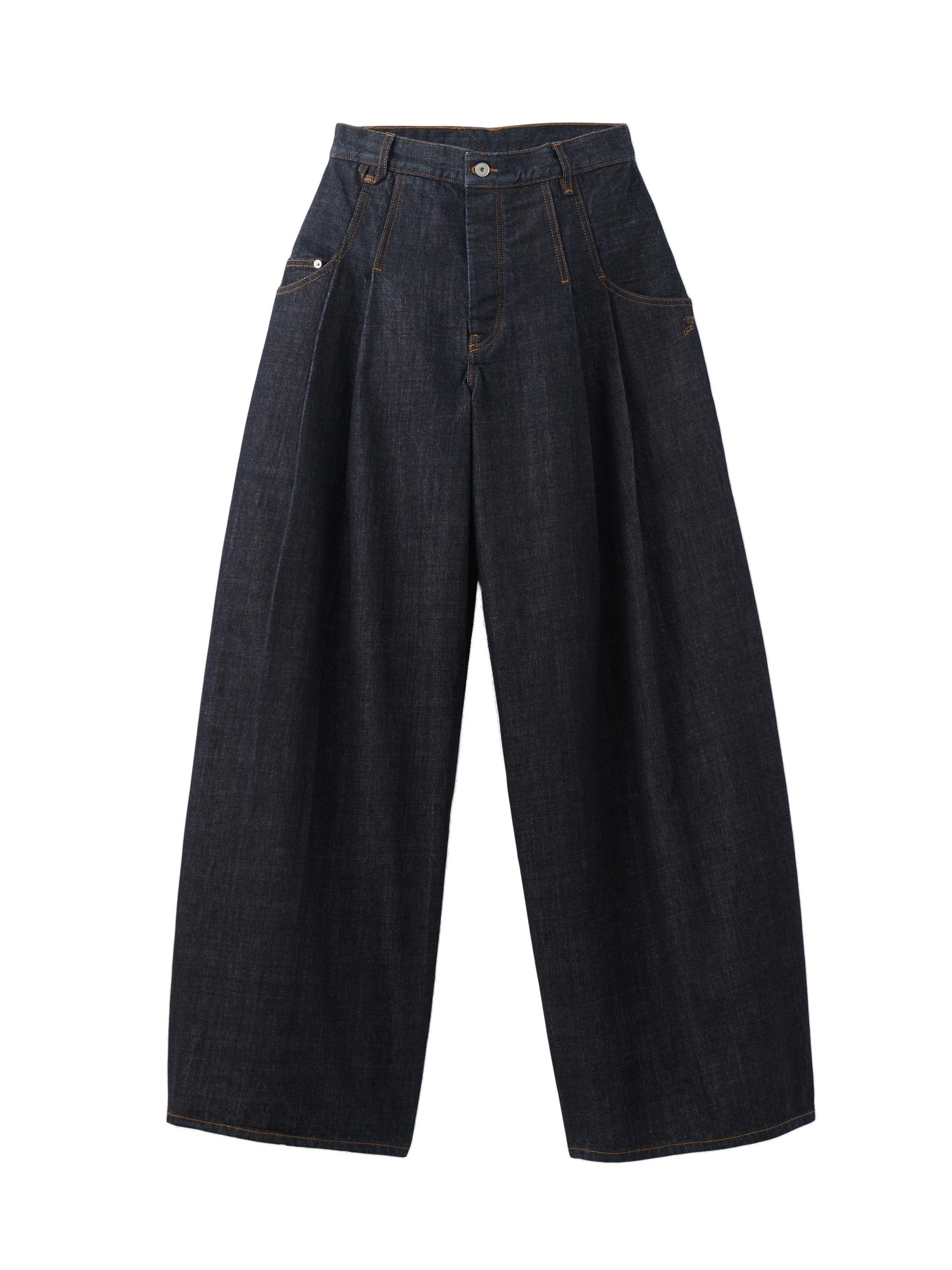 Jacquemus-The-Souro-De-Nimes-Denim-Pants-in-Dark-Navy-coveti-white Jacquemus Souro De-Nimes Denim Pants trousers