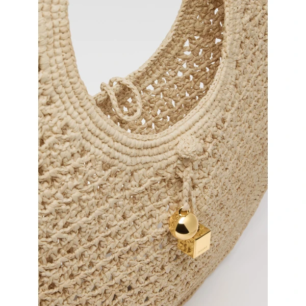 raffia tote bag