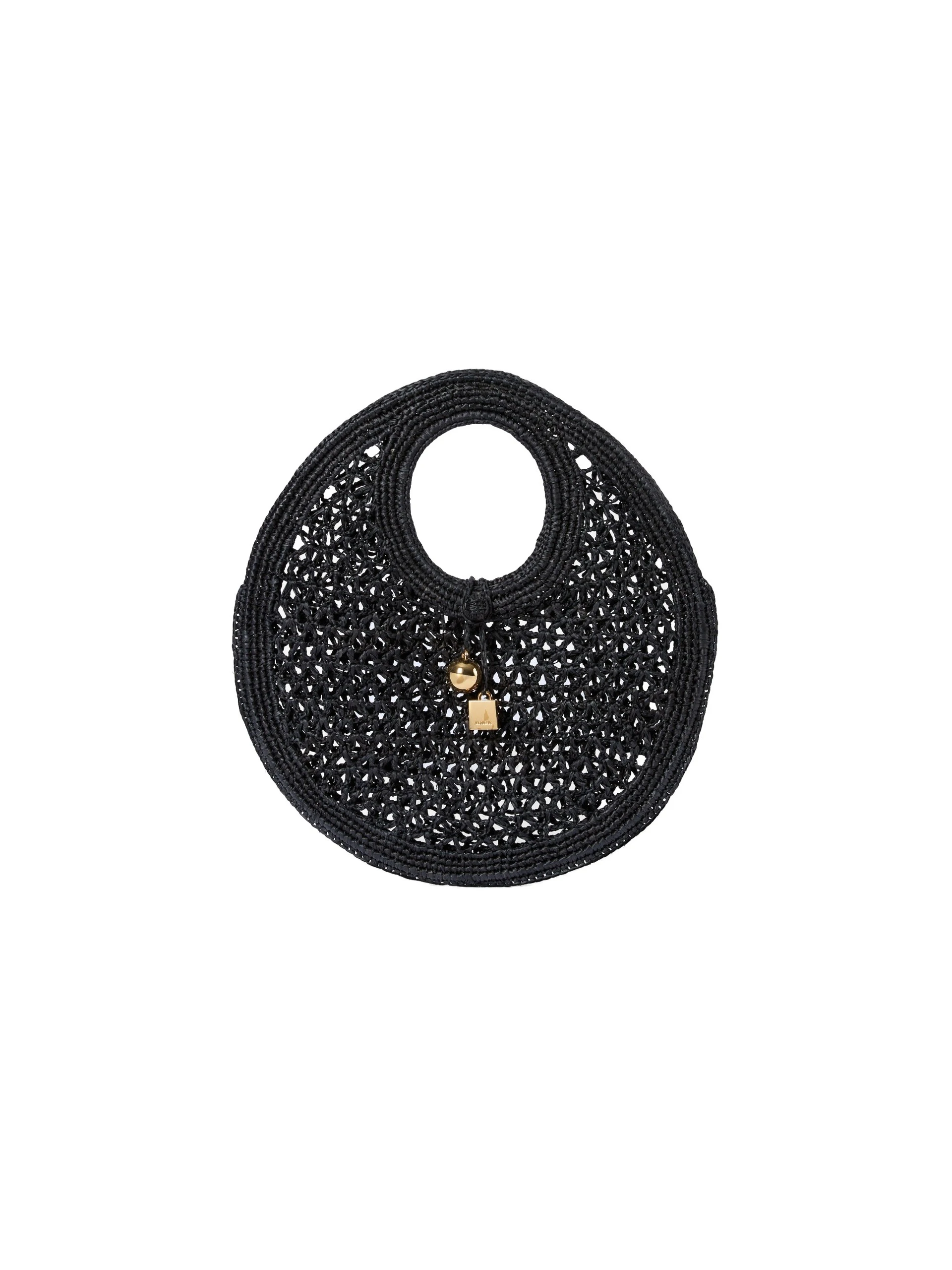 Jacquemus-The-Spiaggia-Small-Round-Bag-in-Black-coveti-white Jacquemus Spiaggia Small Round Bag