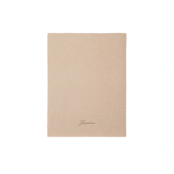 Jacquemus The Tailleur Scarf in Beige | Scarves | Coveti
