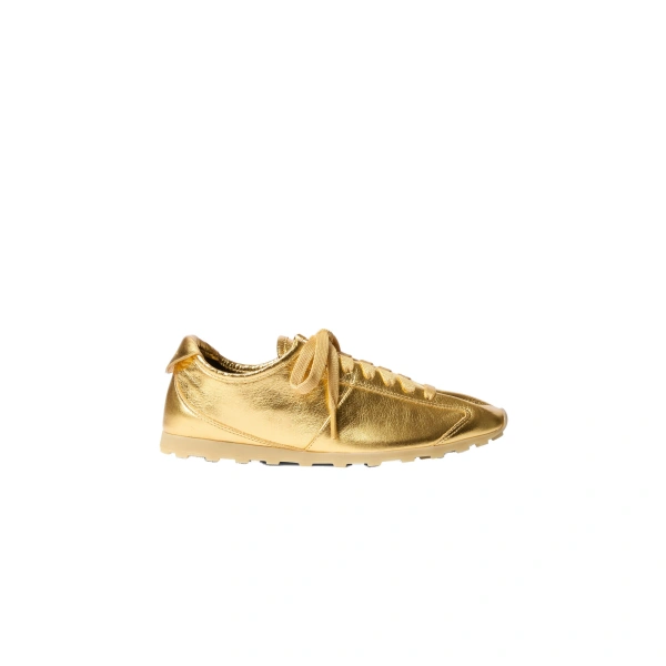 The Tennis Sneakers in Gold
