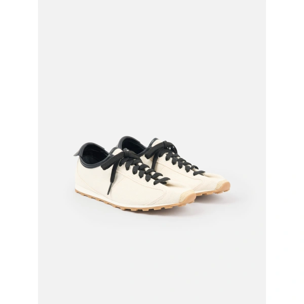 Jacquemus The Tennis Sneakers in Light Beige | Sneakers | Coveti