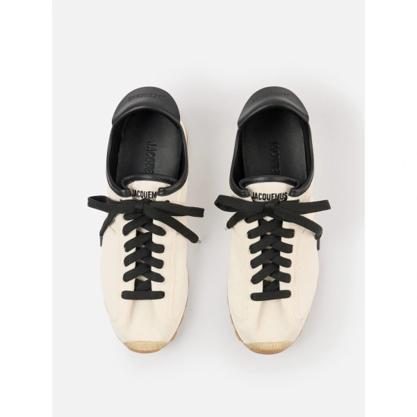 Jacquemus The Tennis Sneakers in Light Beige | Sneakers | Coveti