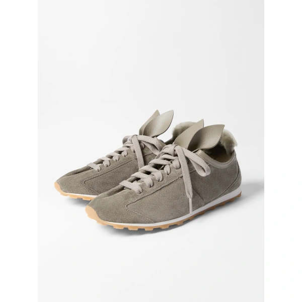 Jacquemus The Tennis Sneakers in Taupe | Sneakers | Coveti