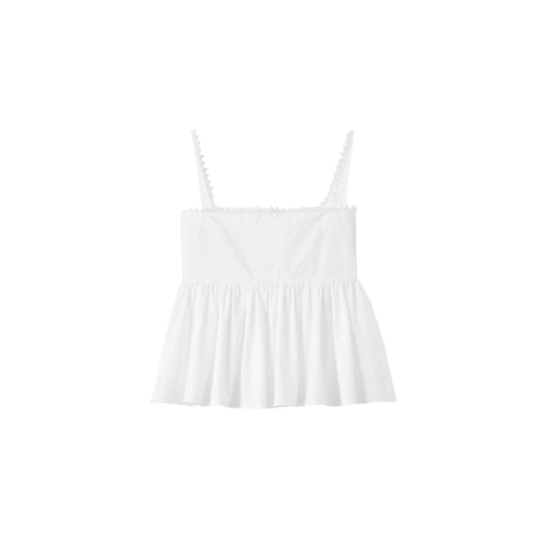 The Traversin Top in White