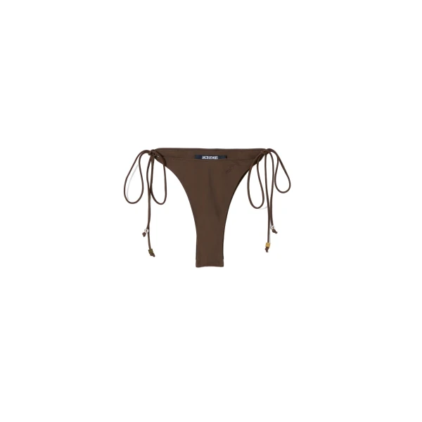 The Triangle Bikini Bottom in Brown