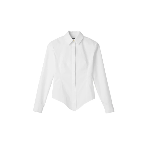 The Triangle Shirt in White
