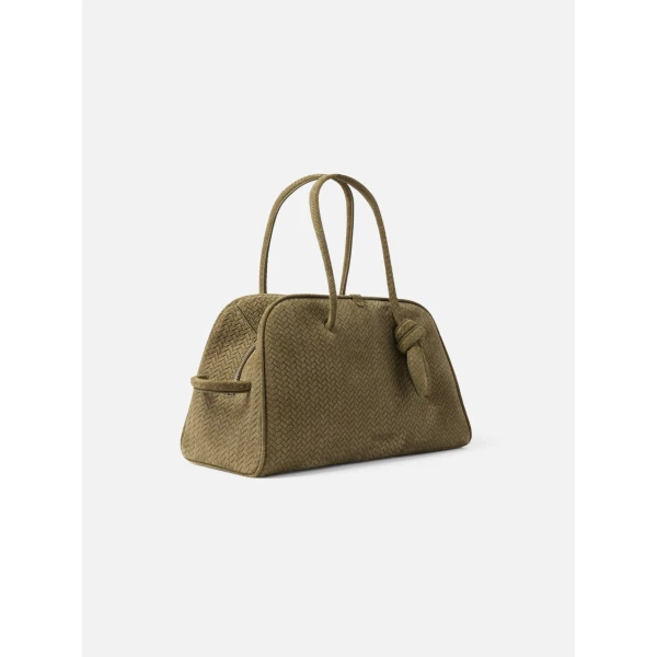 green tote bag