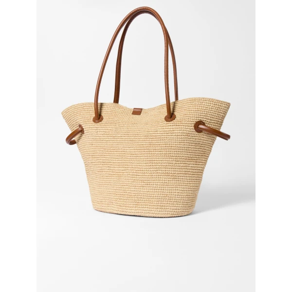 brown Jacquemus tote bag