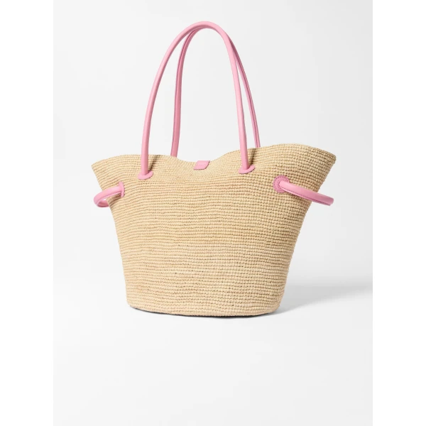 raffia tote bag