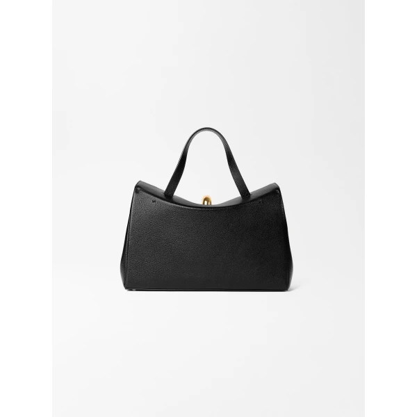 black shoulder bag