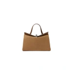 Jacquemus The Valerie Bag in Brown and Brown | Shoulder & Crossbody Bags | Coveti