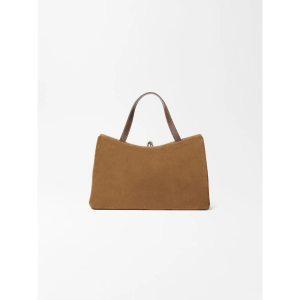 Jacquemus The Valerie Bag in Brown and Brown | Shoulder & Crossbody Bags | Coveti