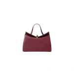 Jacquemus The Valerie Bag in Burgundy | Shoulder & Crossbody Bags | Coveti