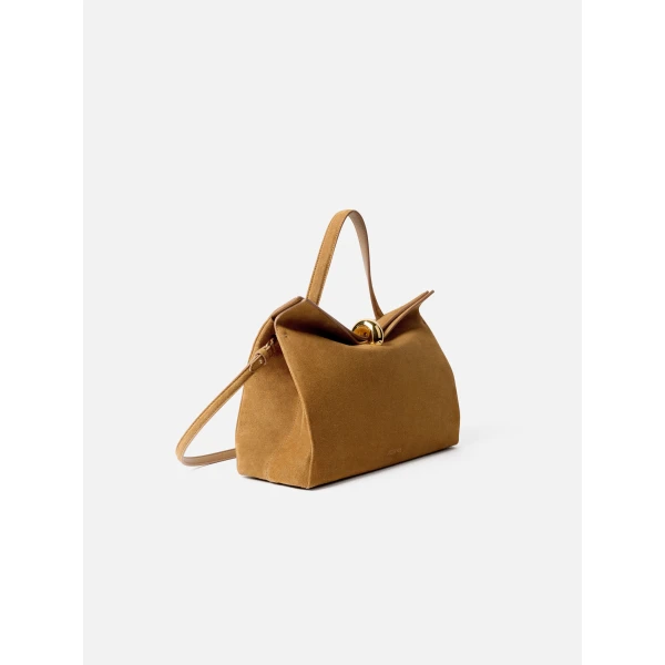 brown shoulder bag