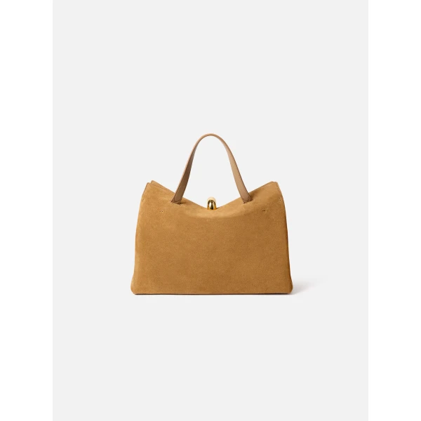 calf leather shoulder bag