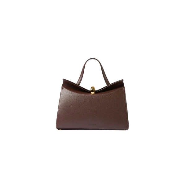 The Valerie Bag in Dark Brown