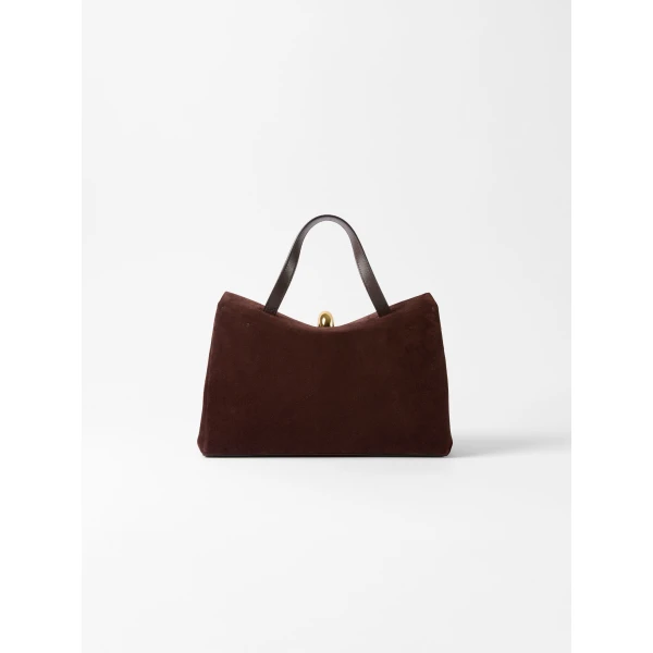 brown shoulder bag