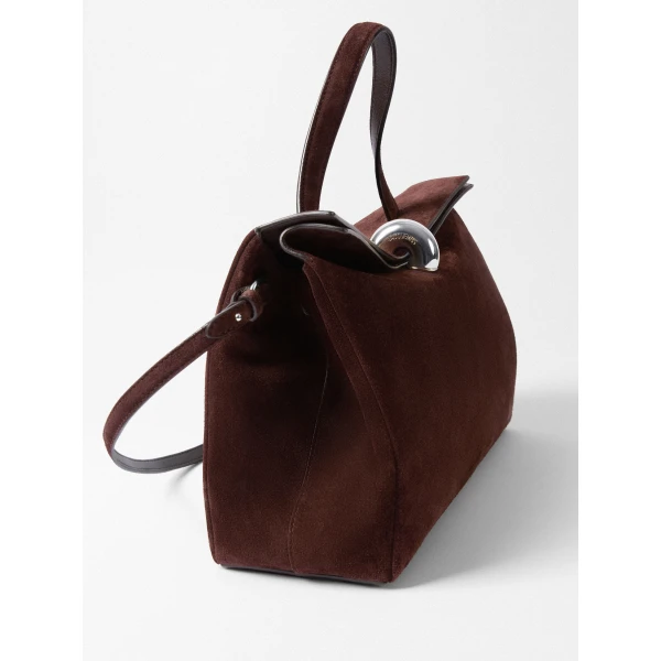 goat leather shoulder bag