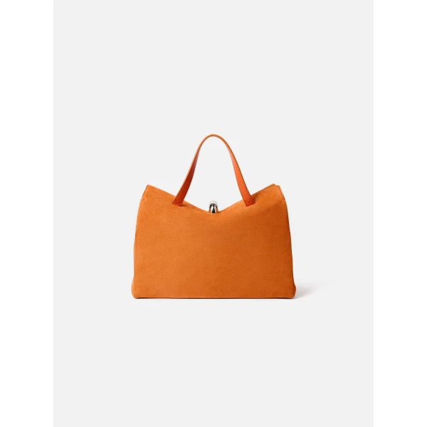 orange shoulder bag