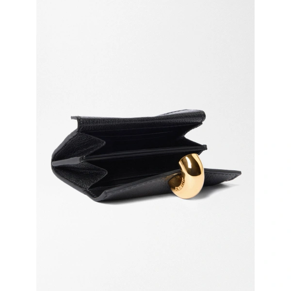 Jacquemus The Valerie Cardholder in Black | Card Holders | Coveti