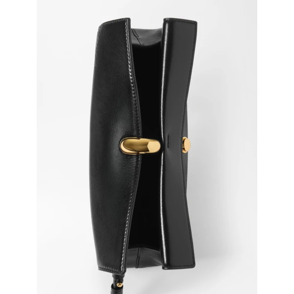 lamb leather clutch
