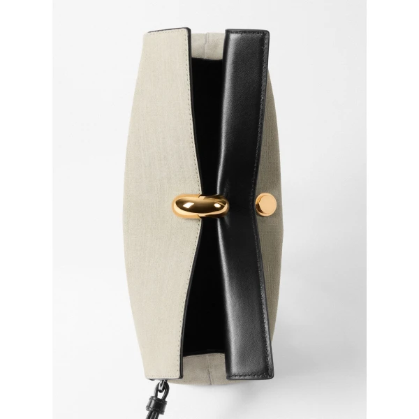 cow leather clutch