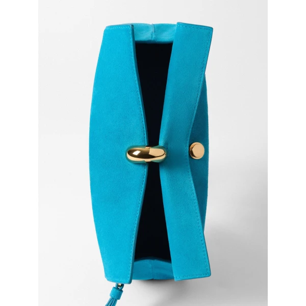 calf leather clutch