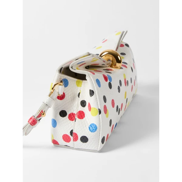 print confettis Jacquemus clutch