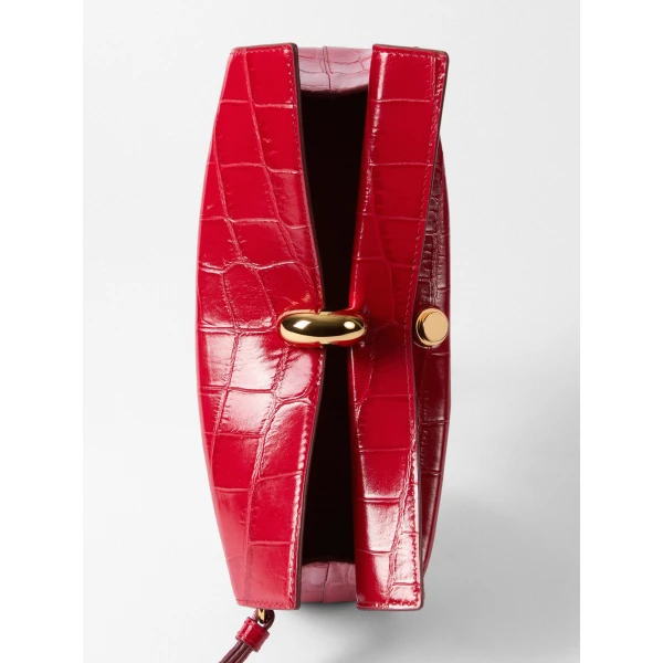 calf leather clutch
