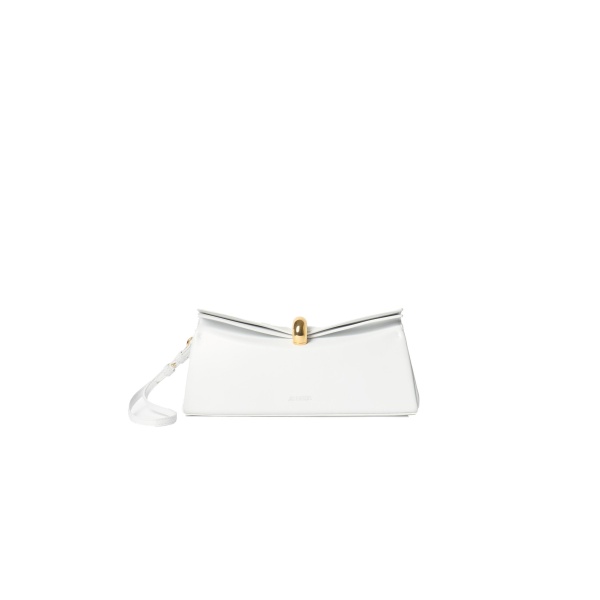 The Valerie Clutch in White