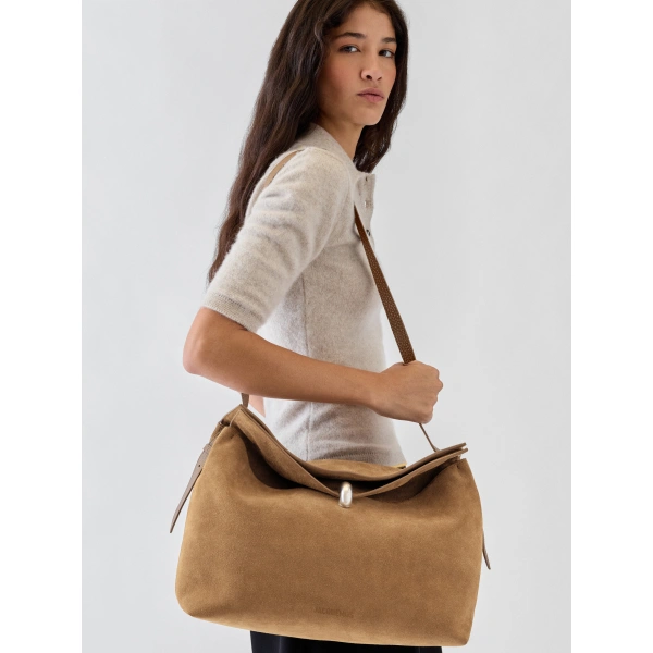 Jacquemus The Valerio Bag in Brown | Shoulder & Crossbody Bags | Coveti